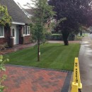 Driveway And New Lawn In Hemingford Grey